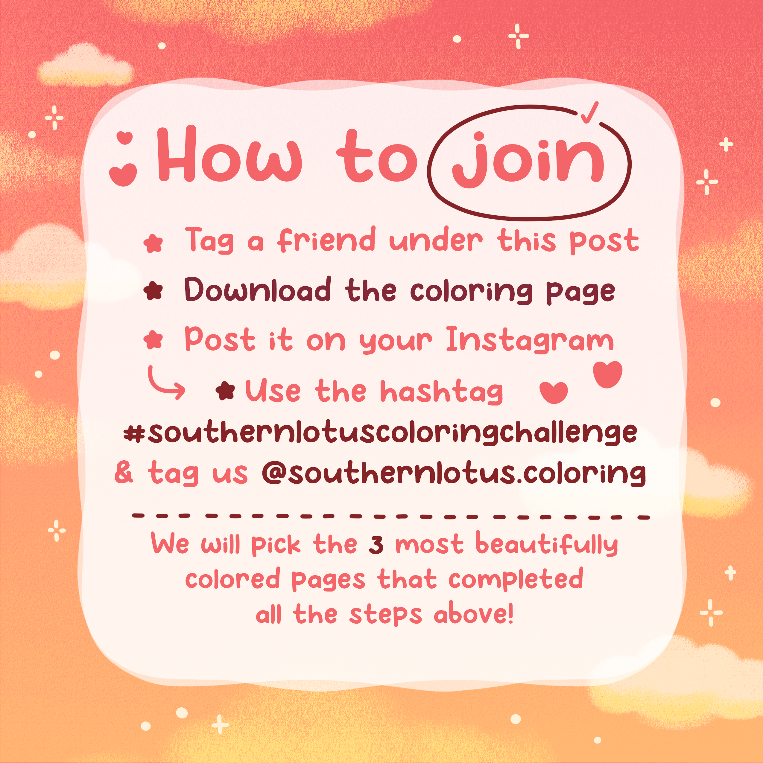 How to join the challenge