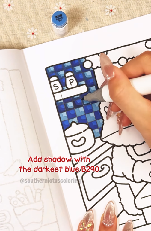 Step 4 - How to Color Backspalsh