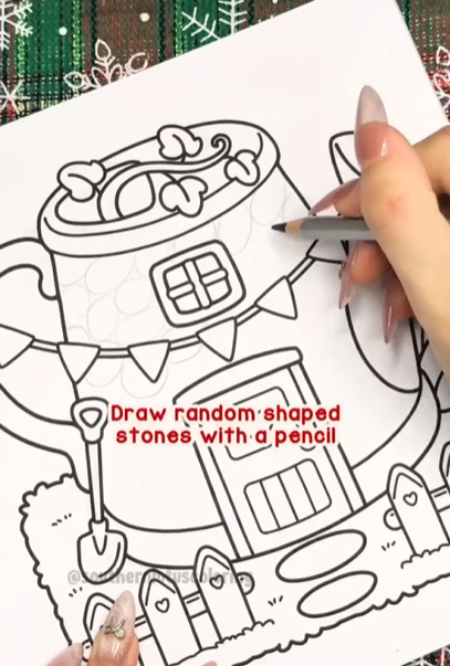 Step 1 - Draw Random Organic Shapes