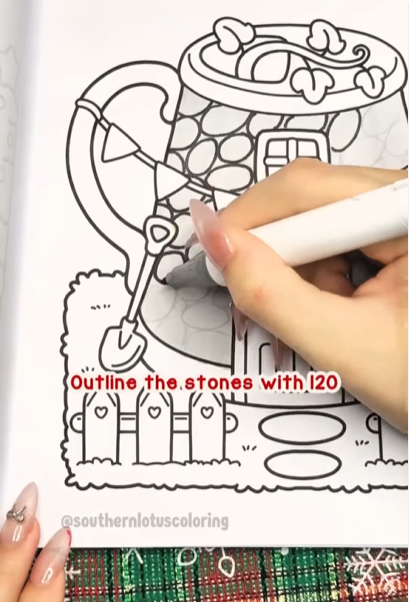 Step 3 - Outline the Stones