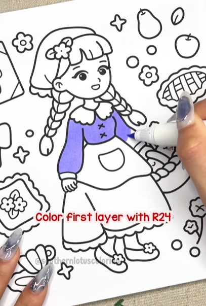 Step 1 - Color the First Layer