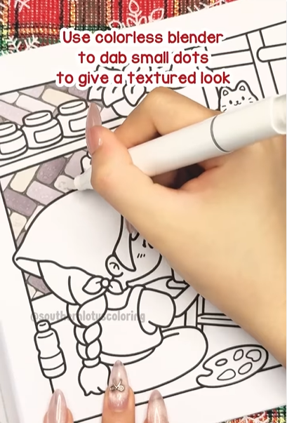 Step 6 - Add Texture with Colorless Blender