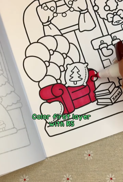 Step 1 - How to Color Capitone