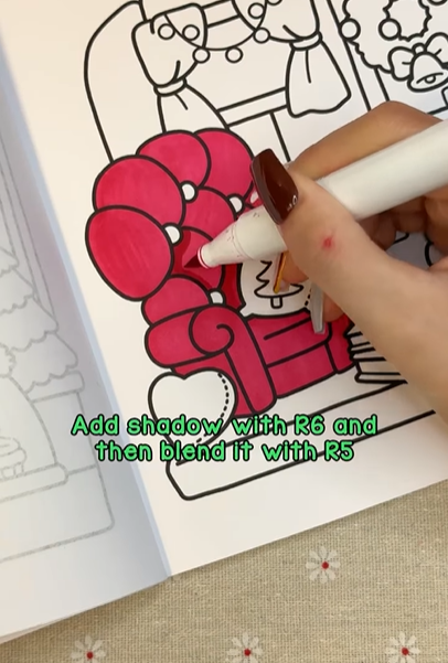 Step 2 - How to Color Capitone