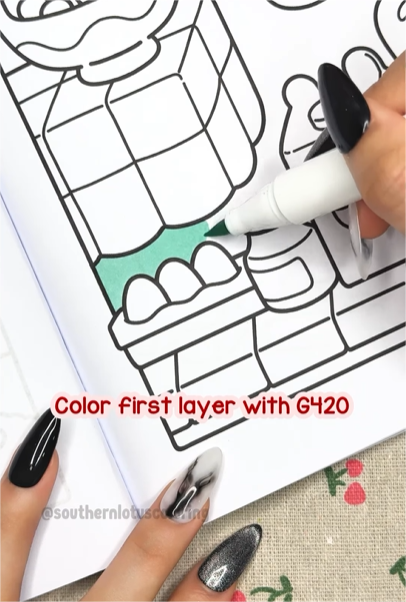Step 1 - Color the Base Layer