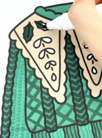 Step 7 - Highlight Collar Decorations