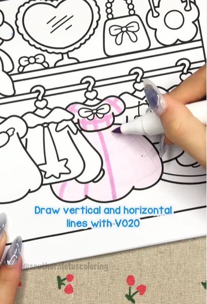 Step 2 - Draw Checkered Lines