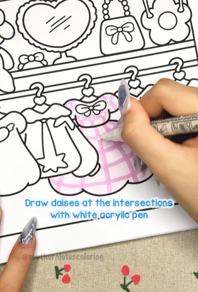 Step 3 - Add Daisy Flowers