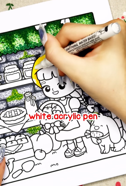 Step 3 - Draw Daisy Flowers