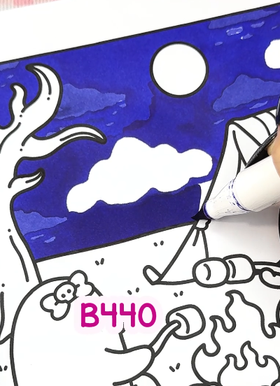 Step 2 - Color the Sky Background