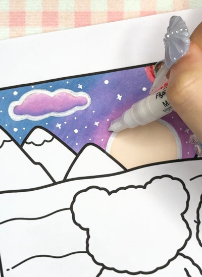 Step 6 - Add Highlights and Stars