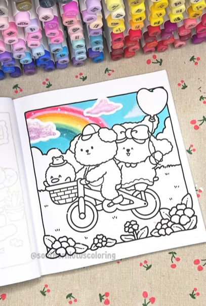 Final - How to Color Retro Fluffy Clouds