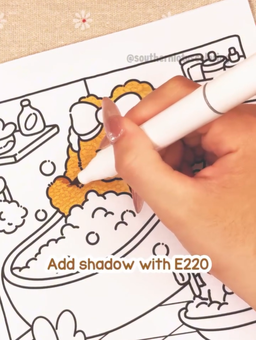 Step 3 - How to Color Fuzzy