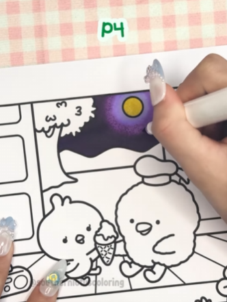 Step 4 - Add Dots Around the Moon with P4