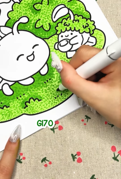 Step 2 - How to Color Grass