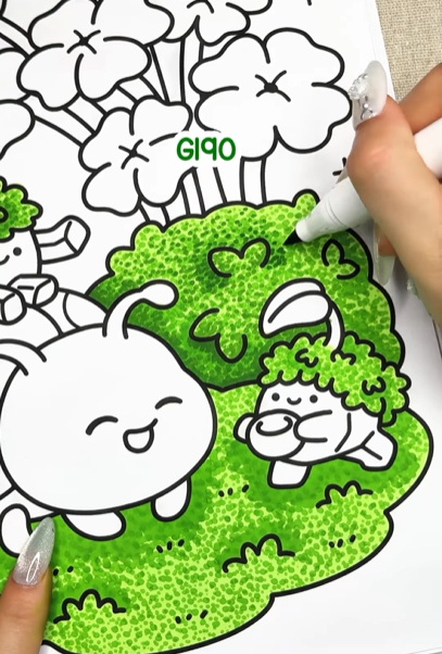 Step 3 - How to Color Grass