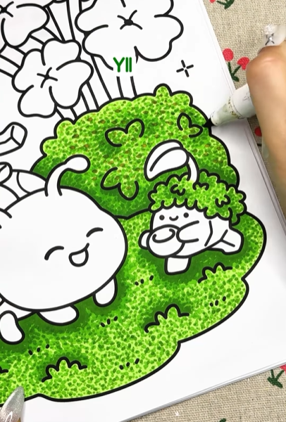 Step 5 - How to Color Grass