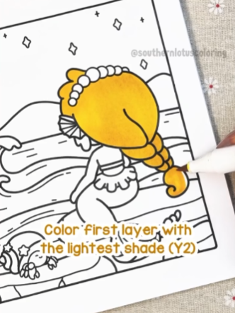 Step 1 - Apply the Lightest Shade