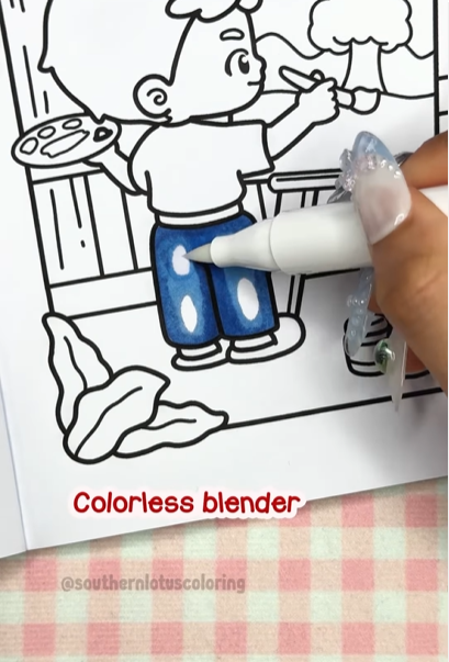 Step 3 - Blend with Colorless Blender