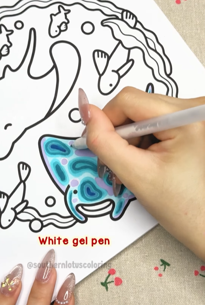 Step 5 - How to Color Jelly Style