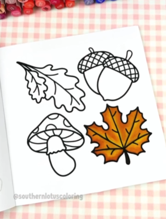 Final - Maple Leaf Drawing