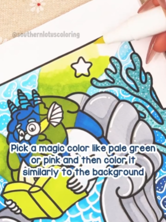 Step 2 - Color the Magic Flow