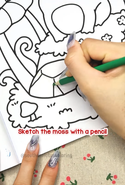 Step 1 - Sketch the Moss