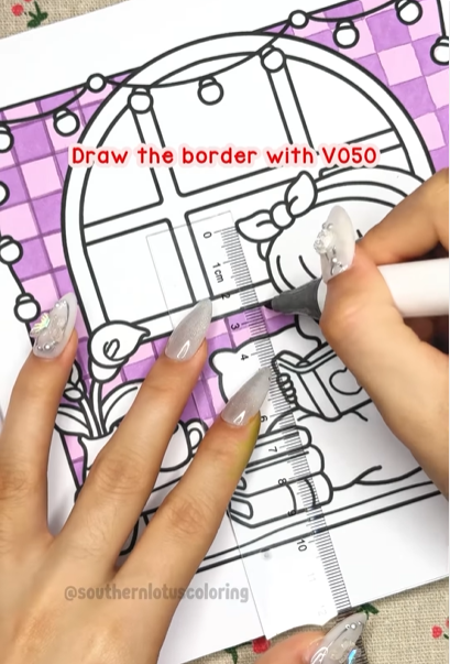 Step 4 - How to Color Purple Tiles