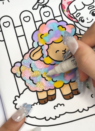 Step 4 - Add Sparkling Dots