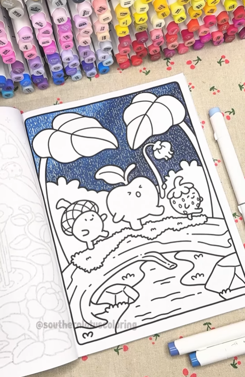 Final - How to Color Rainy Sky