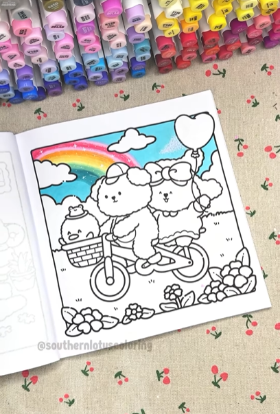 Final - How to Color a Spring Rainbow