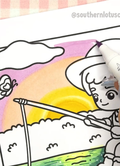 Step 2 - Color the Sky with Gradient Shades