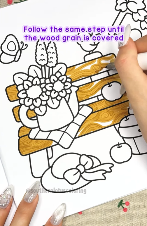 Step 2 - How to Color Wood Bench