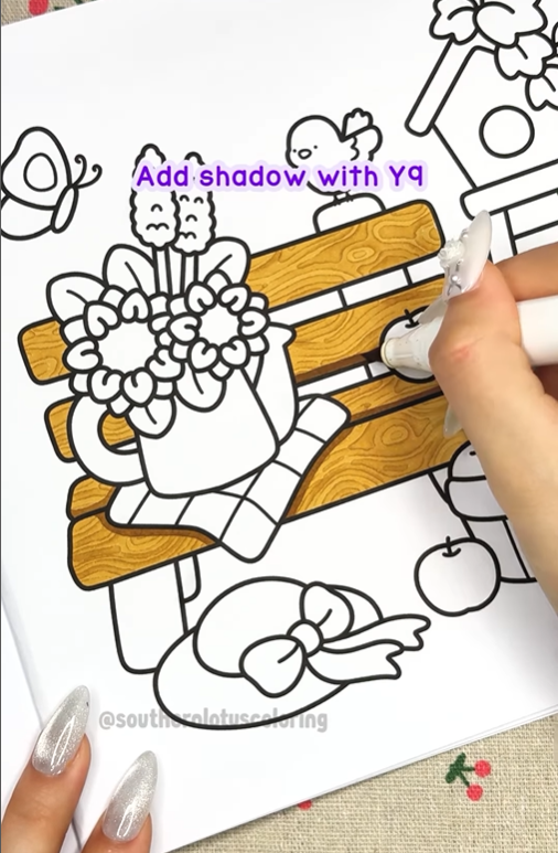 Step 3 - How to Color Wood Bench