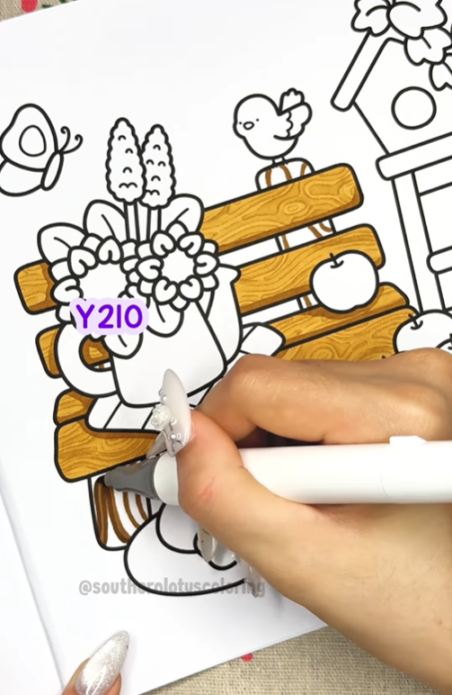 Step 4 - How to Color Wood Bench