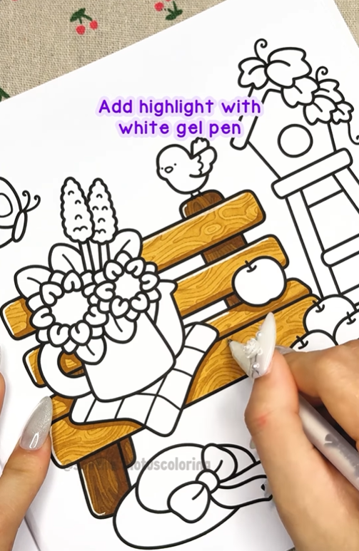 Step 5 - How to Color Wood Bench