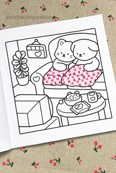 Final - How to Color XOXO Pattern