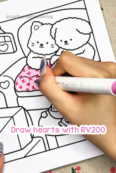 Step 3 - Add Heart Shapes