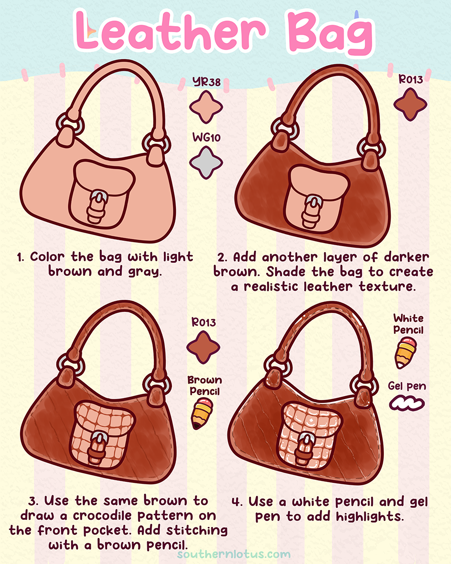 Plastic bag coloring tutorial shiny transparent effect
