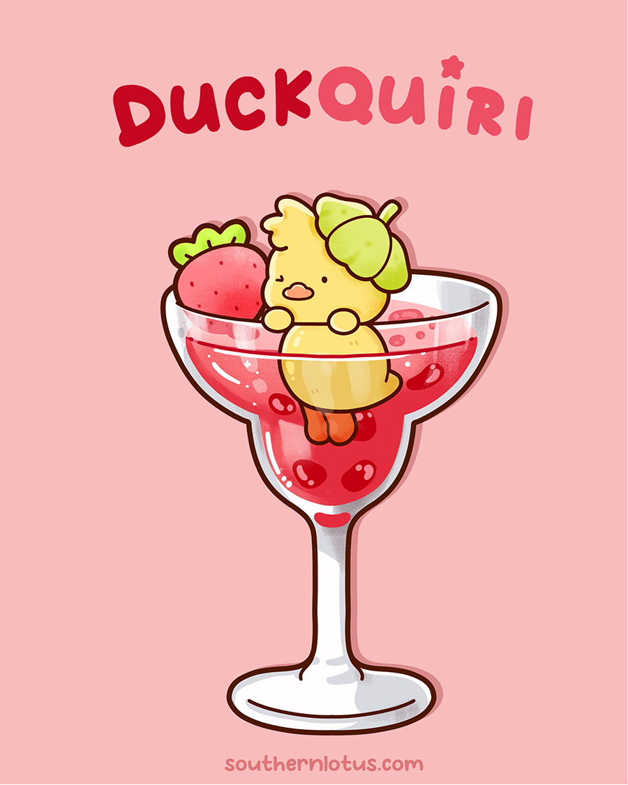 Duckquiri coloring page