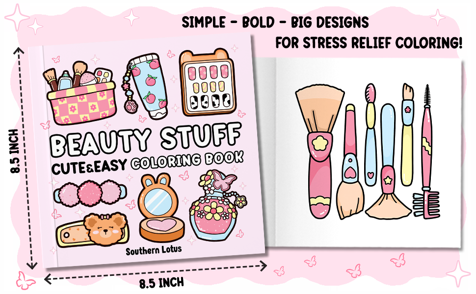 Beauty Stuff Coloring Pages
