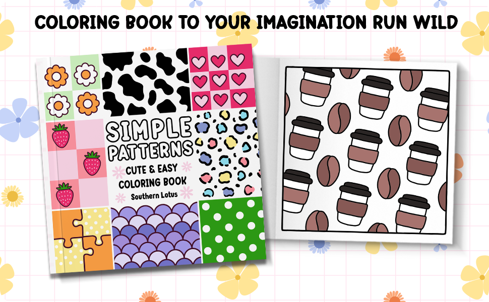 Simple Pattern Coloring Pages