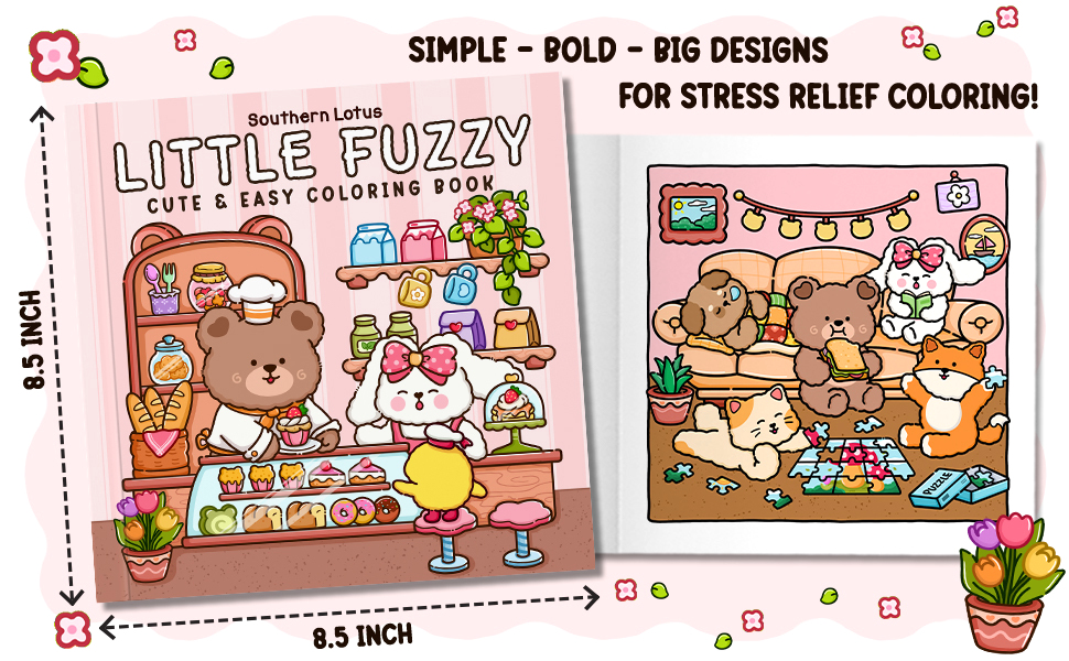Little Fuzzy Coloring Pages