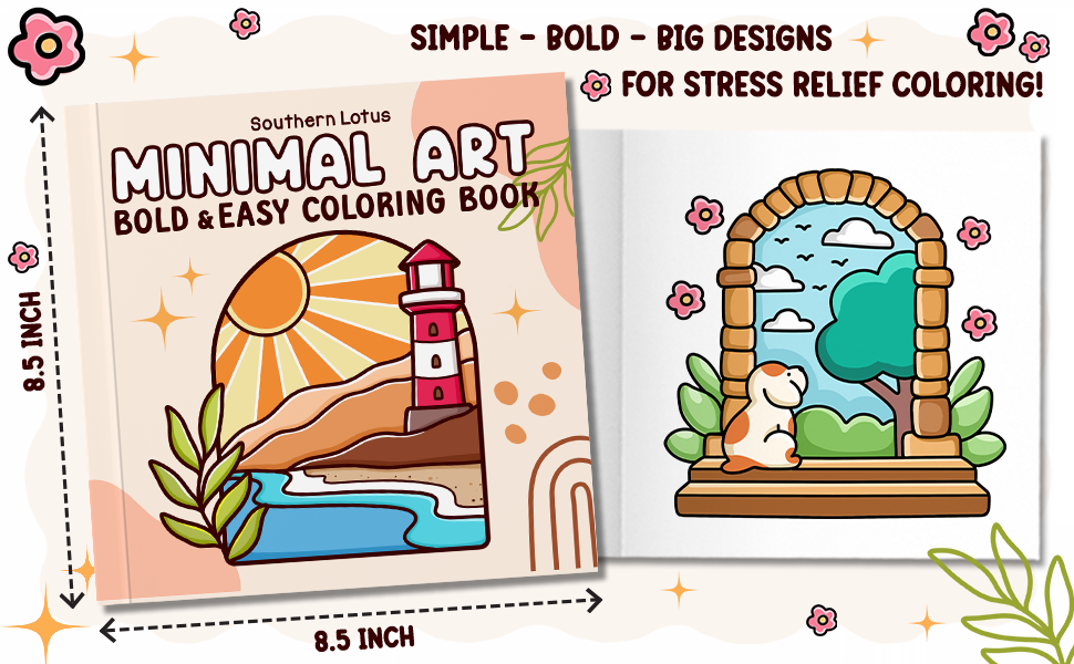 Minimal Art Coloring Pages