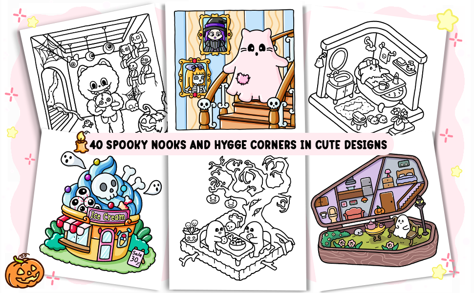 Spooky Corner Illustrations