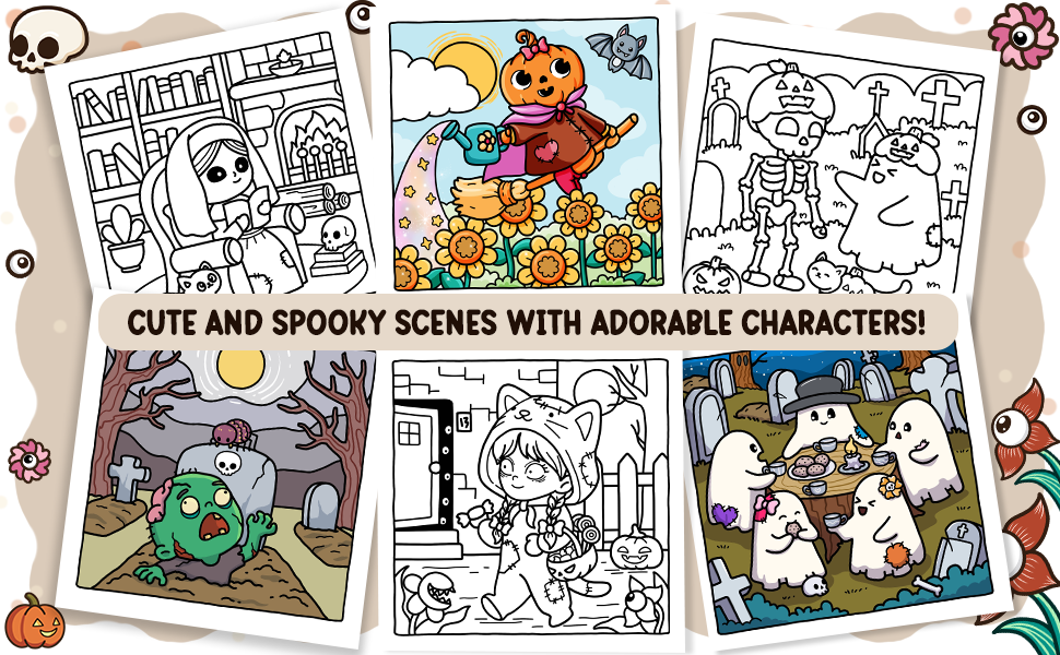 Spooky Vibes Illustrations