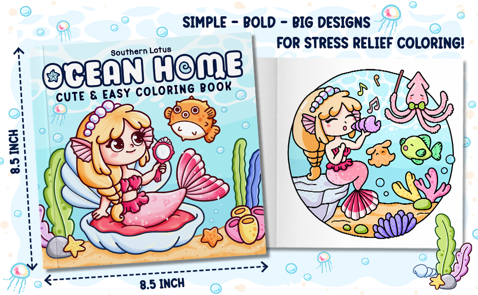 Ocean Home Coloring Pages