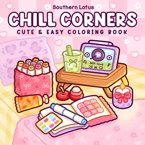 ChillCornersColoringBook